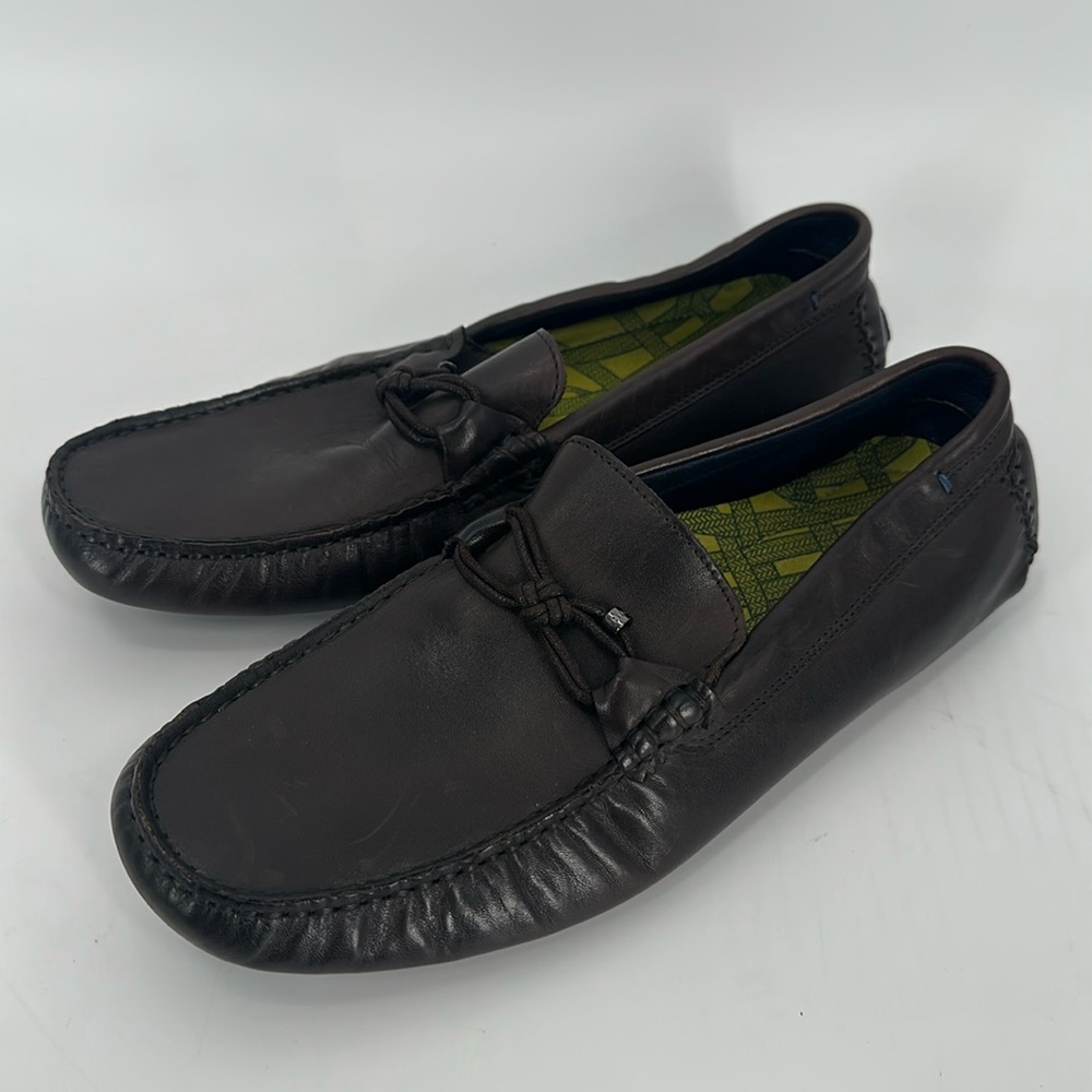 Ted Baker Leather moccasin drivers size US size 10
